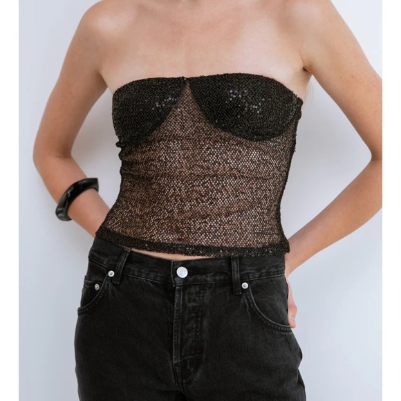 BRAND NEW SEQUIN TOP - Picture 1 of 5